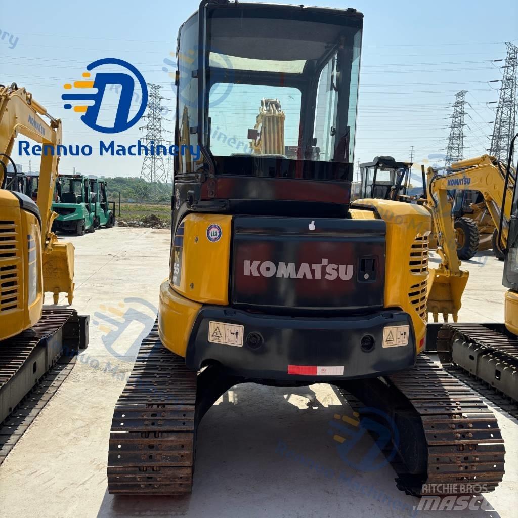 Komatsu PC 55 MR-3 حفارات صغيرة أقل من 7 طن (حفارات صغيرة)