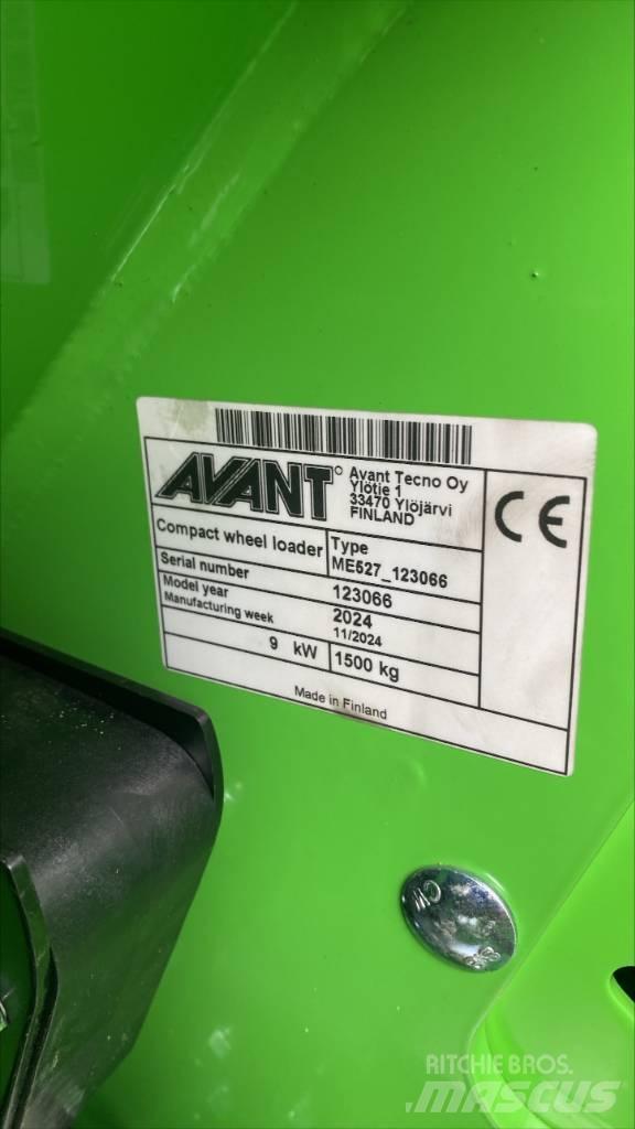Avant E527 لوادر صغيرة