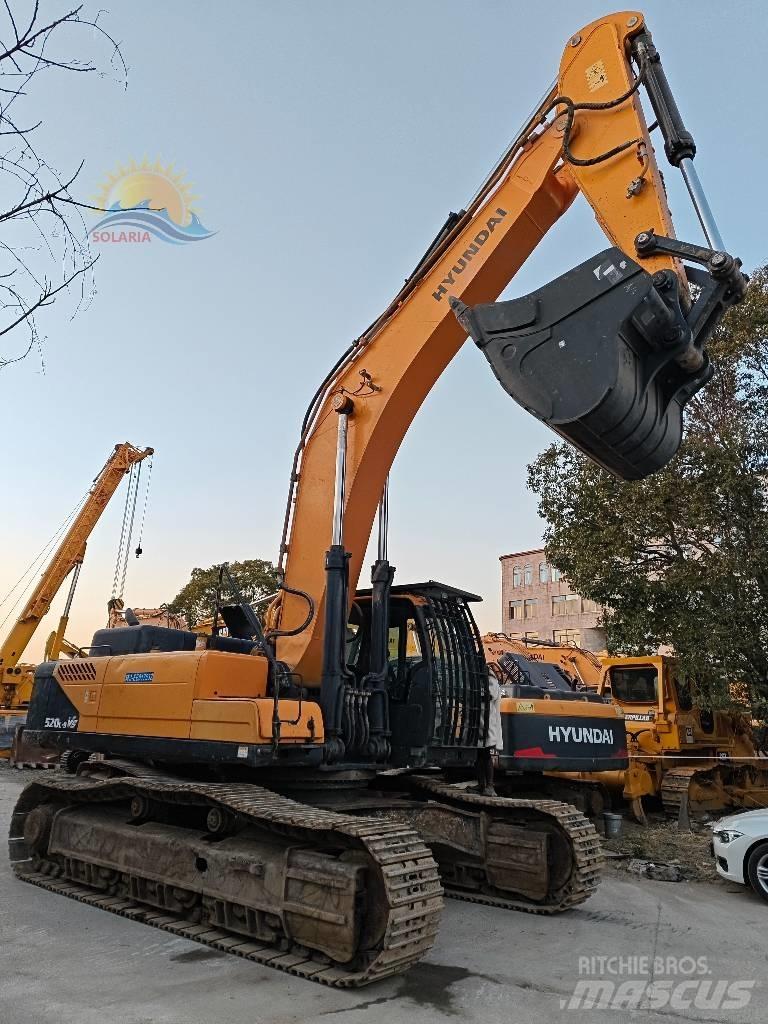 Hyundai R520L-9VS حفارات زحافة