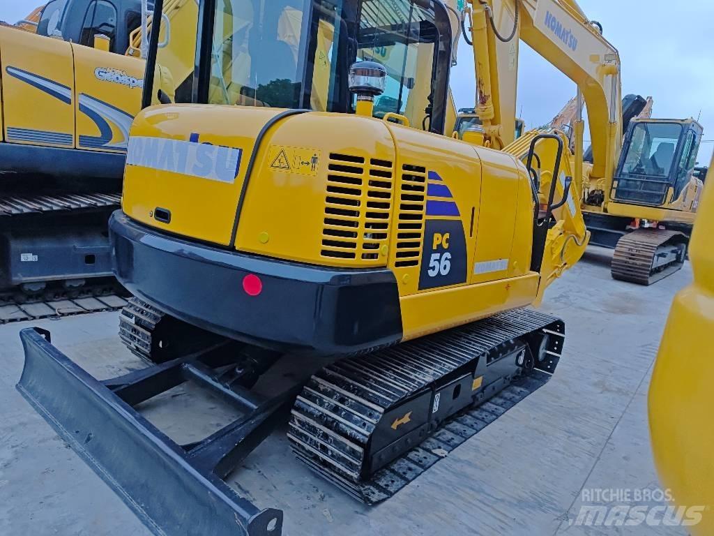 Komatsu PC 56 حفارات صغيرة أقل من 7 طن (حفارات صغيرة)