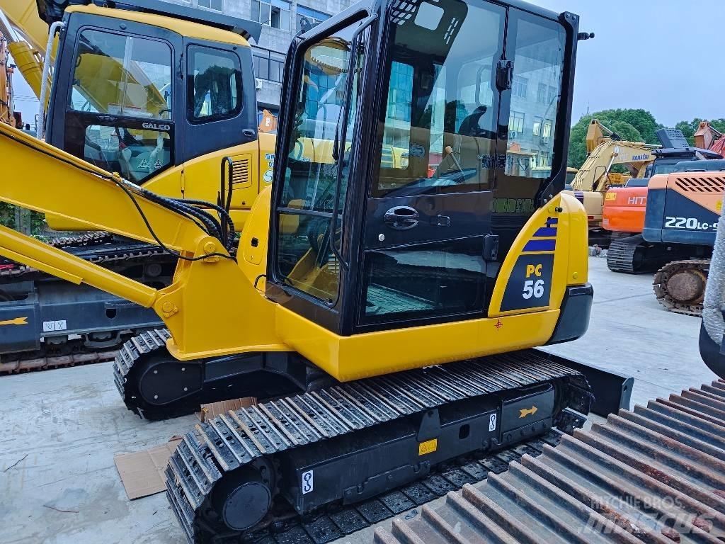Komatsu PC 56 حفارات صغيرة أقل من 7 طن (حفارات صغيرة)