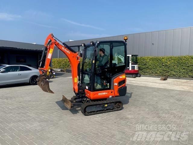 Kubota KX 019-4 حفارات صغيرة أقل من 7 طن (حفارات صغيرة)
