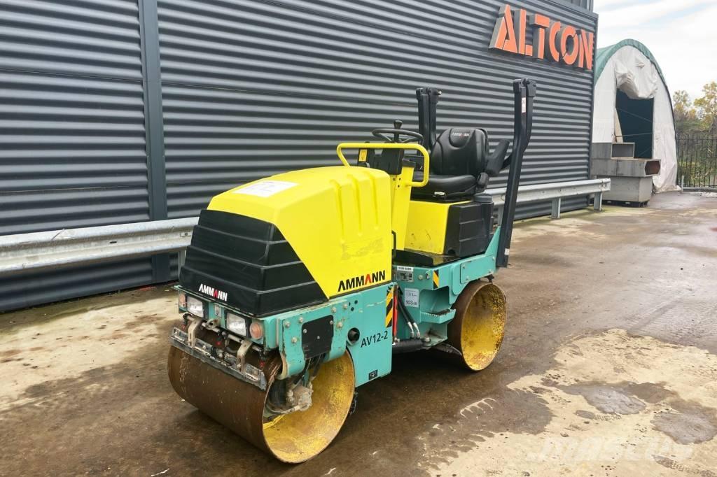 Ammann AV 12-2 مداحل ثنائية الاسطوانة