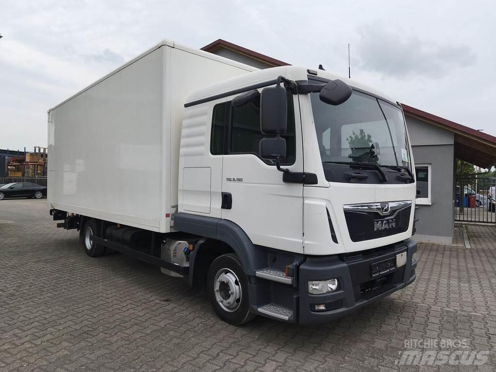 MAN TGL 8.190 شاحنات ذات هيكل صندوقي