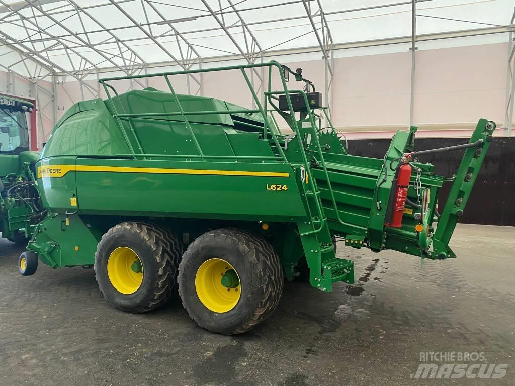 John Deere L624 محزمات مربعة