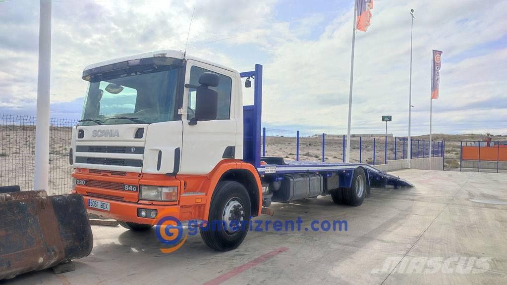 Scania P 220 شاحنات مسطحة/مفصلية الجوانب