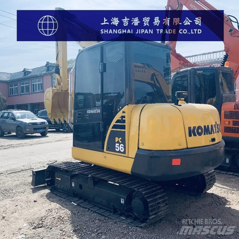 Komatsu PC 56 حفارات صغيرة أقل من 7 طن (حفارات صغيرة)