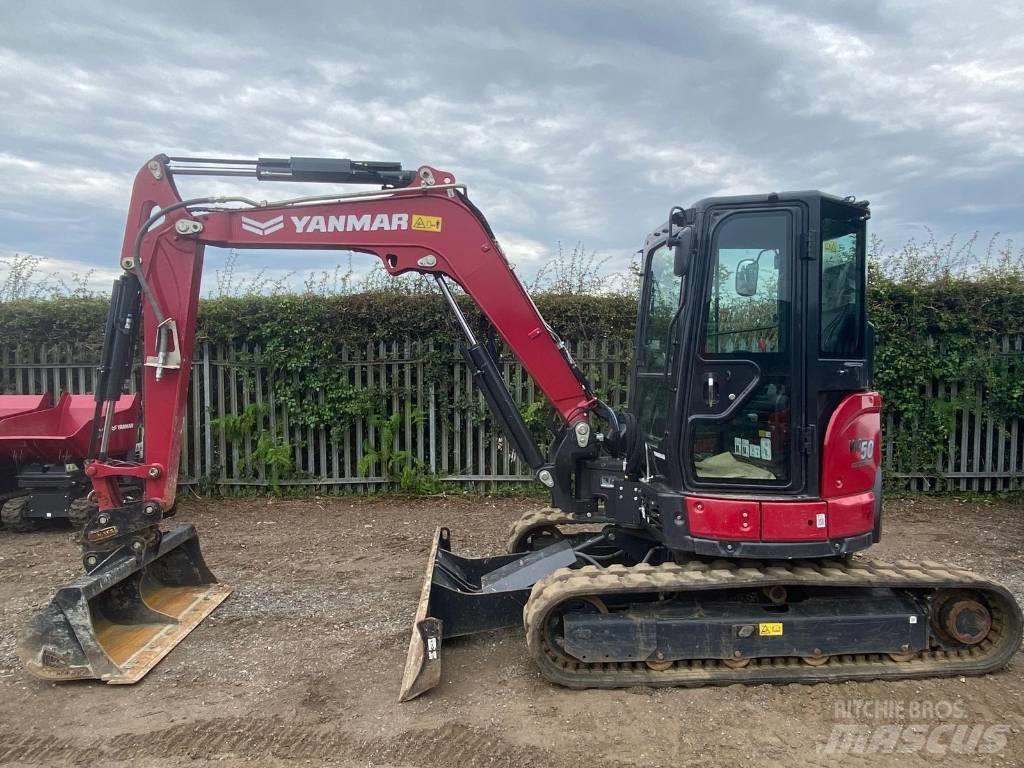 Yanmar Vio 50-6B حفارات صغيرة أقل من 7 طن (حفارات صغيرة)
