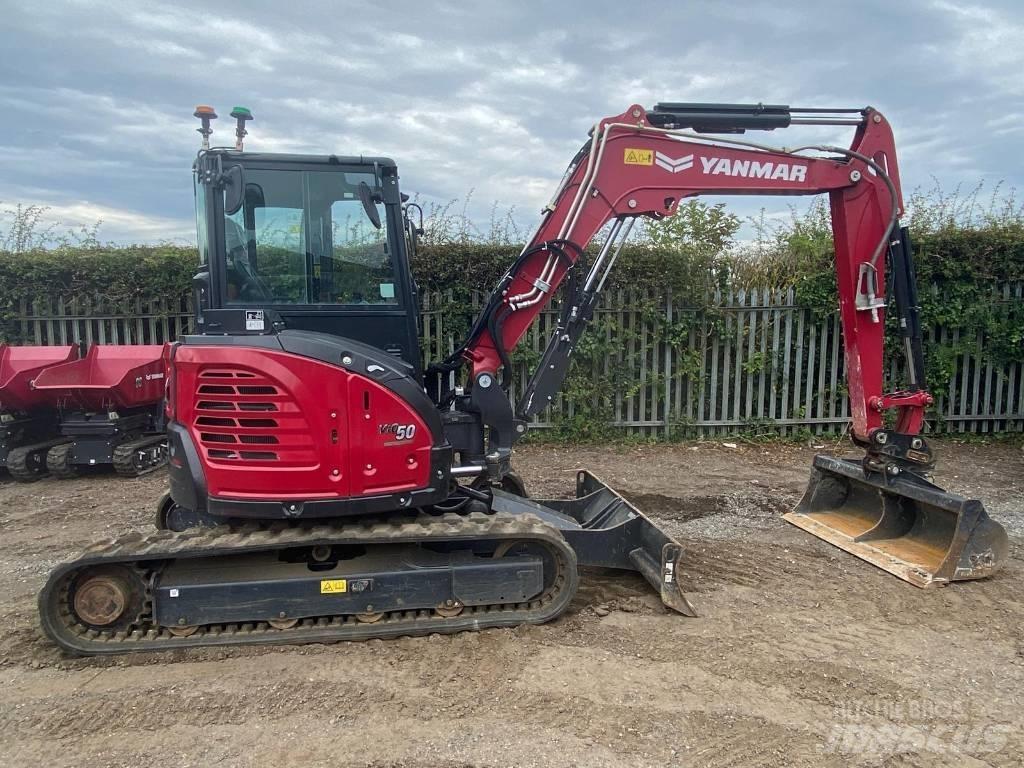 Yanmar Vio 50-6B حفارات صغيرة أقل من 7 طن (حفارات صغيرة)