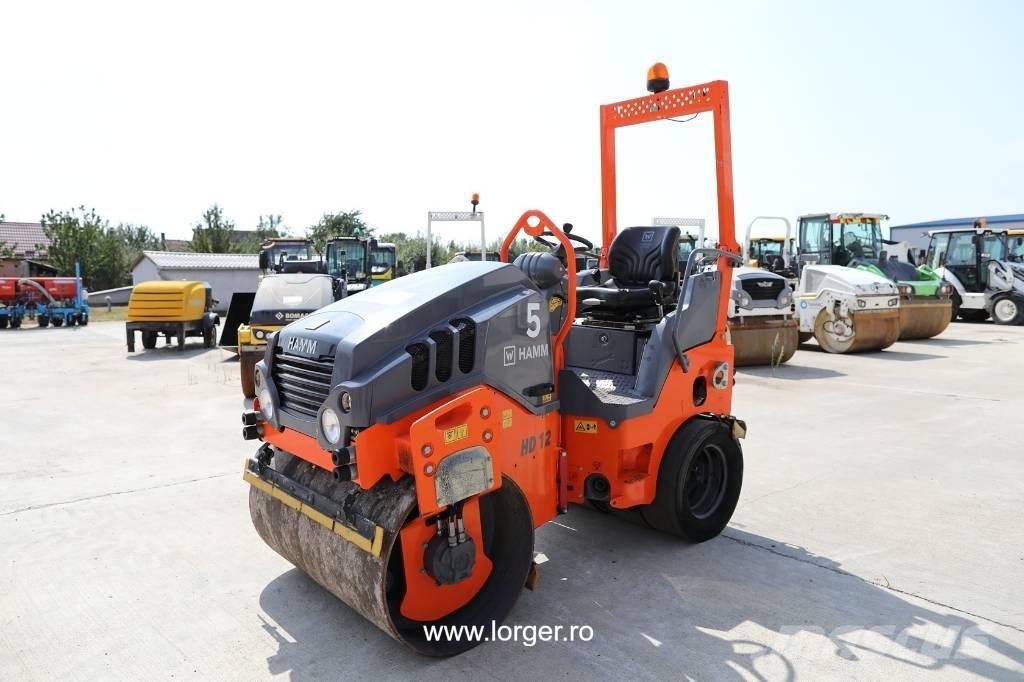 Hamm HD 12 VT مداحل مزدوجة