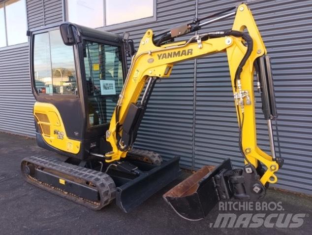 Yanmar sv22 حفارات صغيرة أقل من 7 طن (حفارات صغيرة)