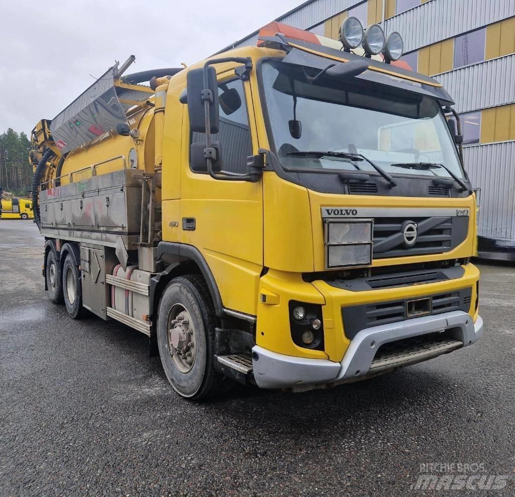 Volvo FM 460 شاحنات مزدوجة / خلخلة