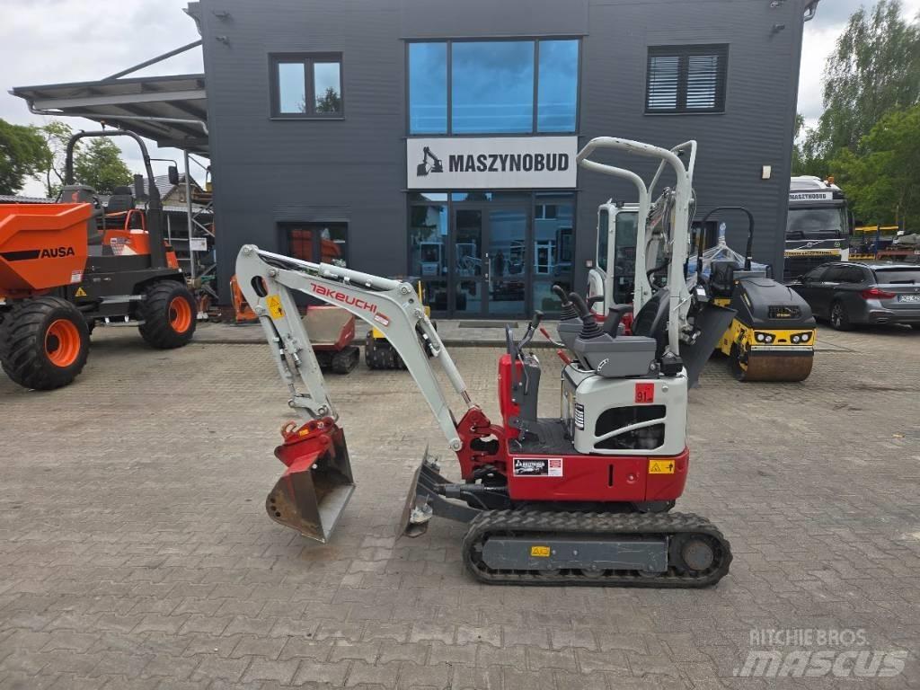 Takeuchi TB 210 R حفارات صغيرة أقل من 7 طن (حفارات صغيرة)