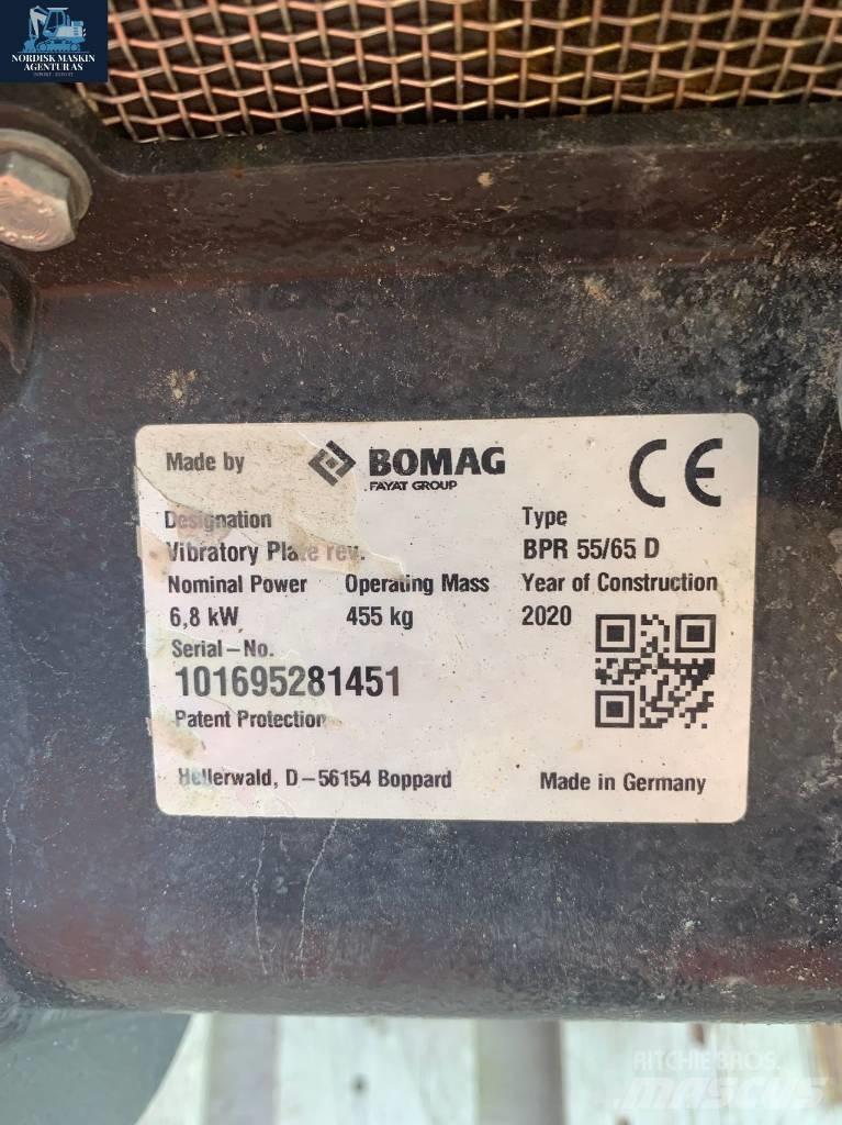 Bomag BPR 55/65 D دكاكات أفقية