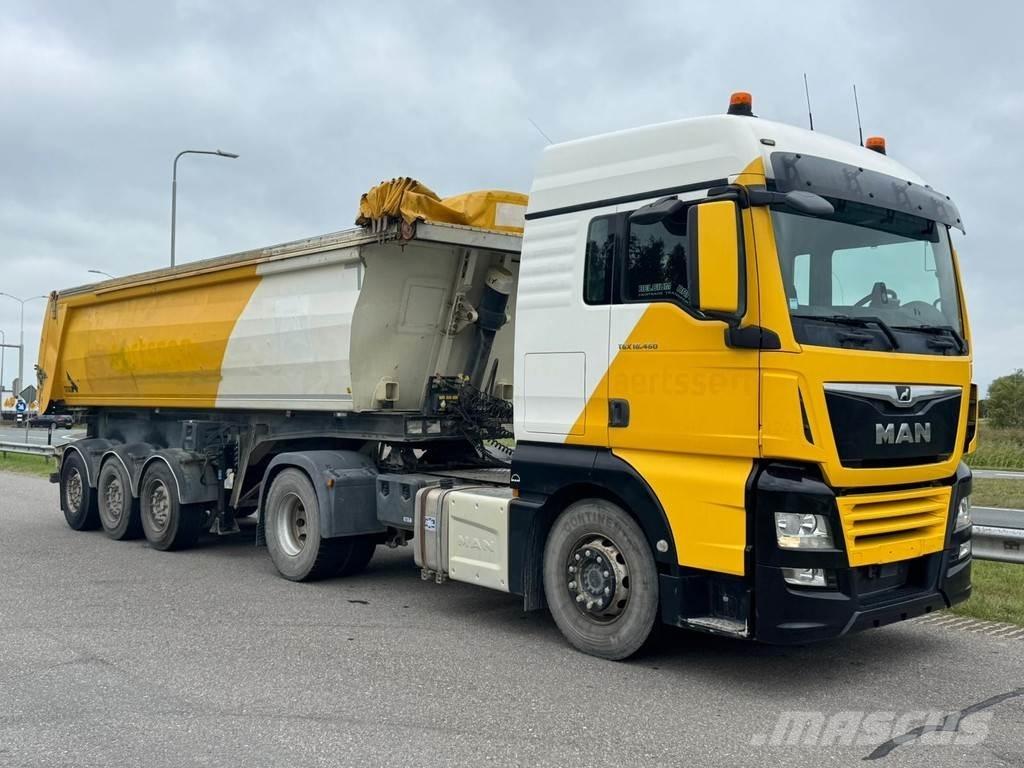 Stas S300CX نصف مقطورات قلابة