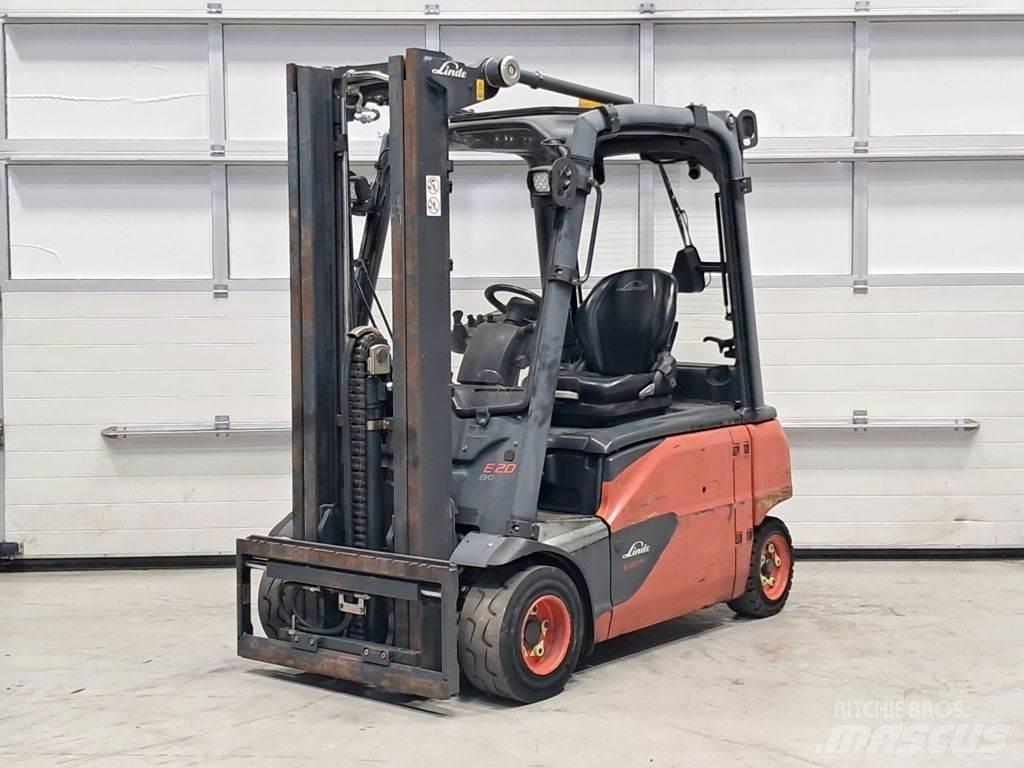 Linde E20PL-02 شاحنات ذات رافعات شوكية تعمل بالكهرباء