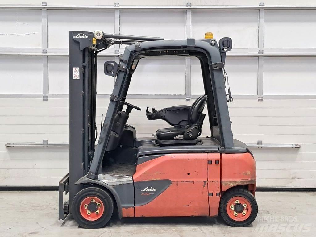 Linde E20PL-02 شاحنات ذات رافعات شوكية تعمل بالكهرباء