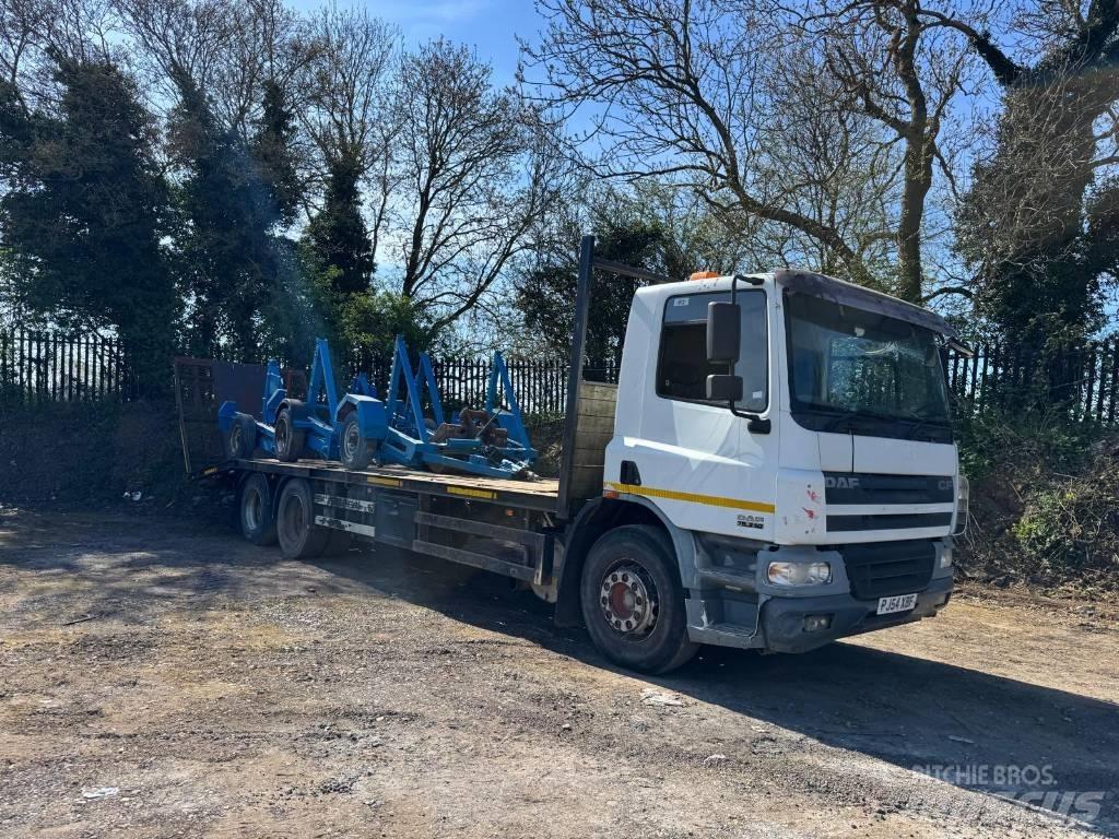 DAF DAF FAS CF75.310 شاحنات مسطحة / أوناش
