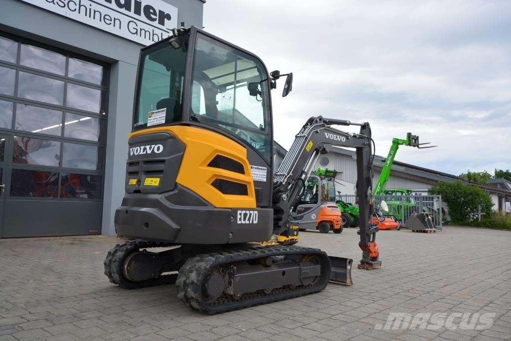 Volvo EC 27 D حفارات صغيرة أقل من 7 طن (حفارات صغيرة)