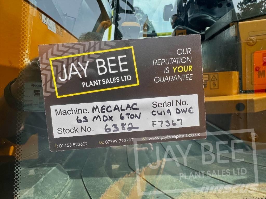 Mecalac 6 MDX عربات نقل قلابة للمواقع