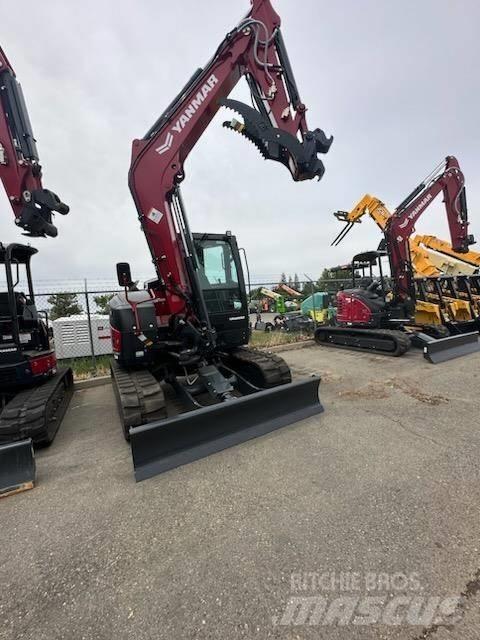 Yanmar VIO80-7 حفارات زحافة