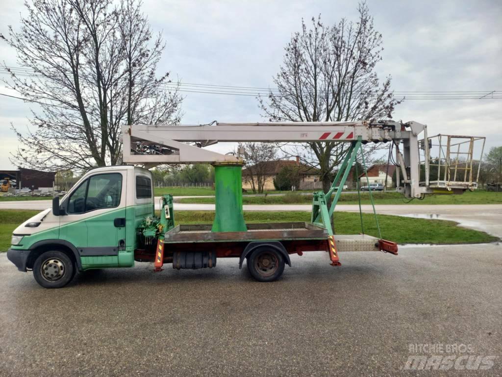 Iveco Daily 40 C10 المنصات الهوائية المثبتة على شاحنة