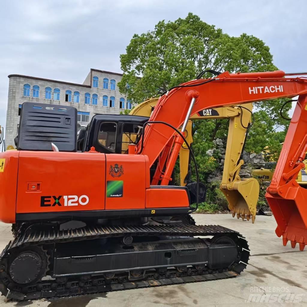 Hitachi EX 120 حفارات زحافة