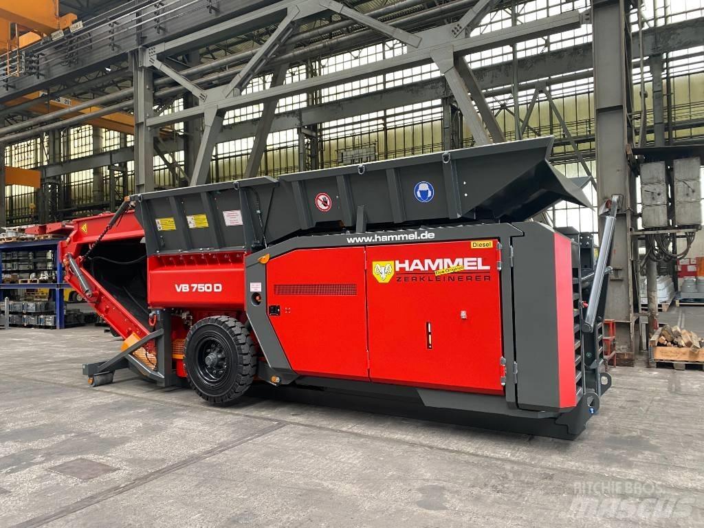 Hammel VB 750 D آلات تمزيق المخلفات
