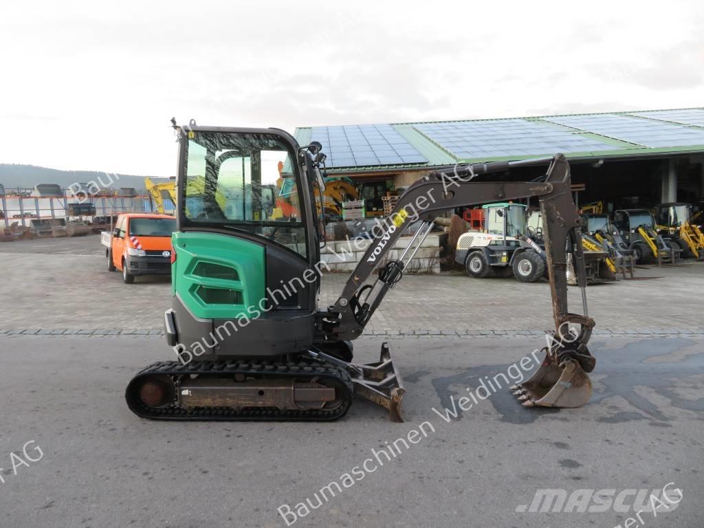 Volvo ECR 25 D حفارات صغيرة أقل من 7 طن (حفارات صغيرة)