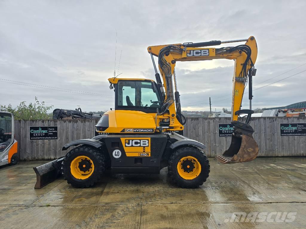 JCB Hydradig HD110 W حفارات بعجل