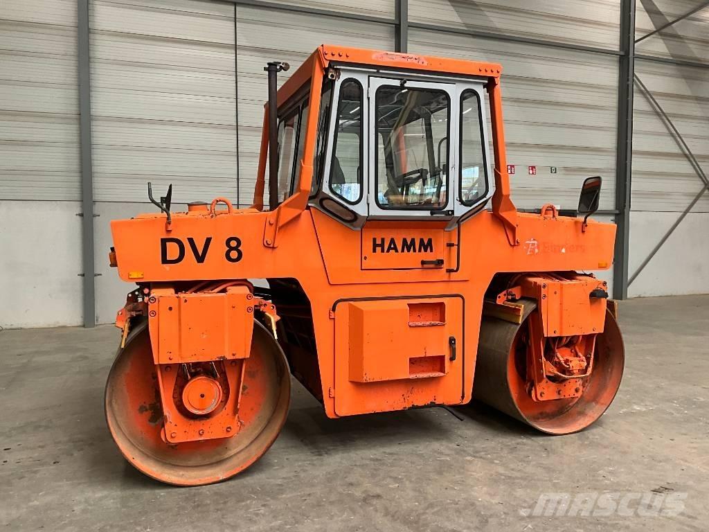 Hamm DV 8.41 مداحل ثنائية الاسطوانة