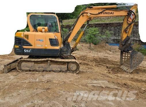 Hyundai Robex 55 حفارات صغيرة أقل من 7 طن (حفارات صغيرة)