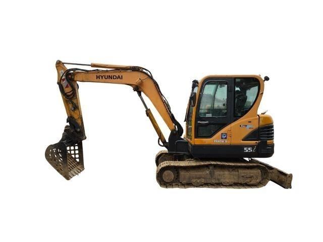 Hyundai Robex 55 حفارات صغيرة أقل من 7 طن (حفارات صغيرة)