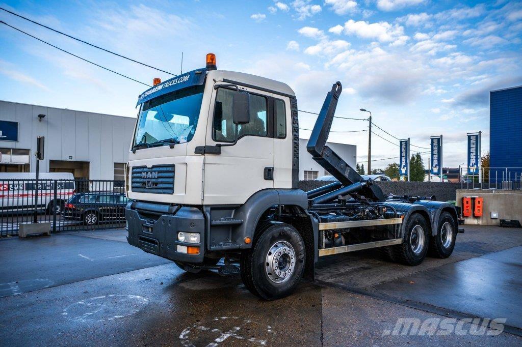 MAN TGA 33.360 BB شاحنات الرافعات الخطافية