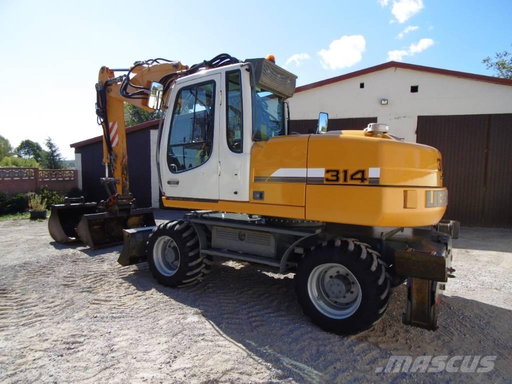 Liebherr A314 حفارات بعجل