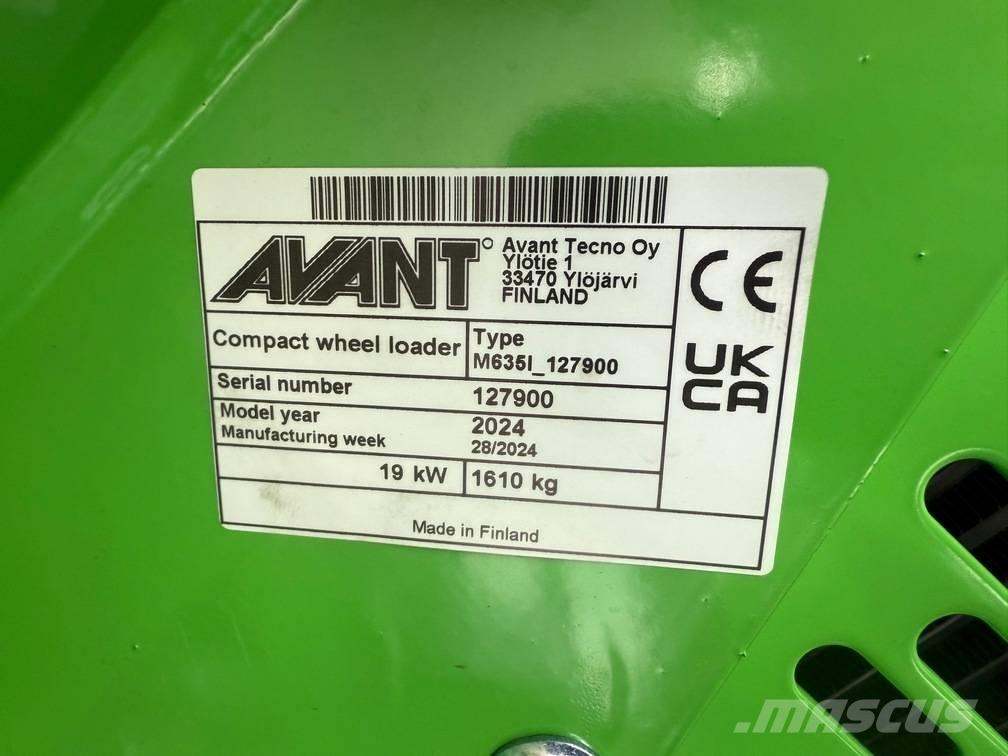 Avant 635 لوادر متعددة الأغراض