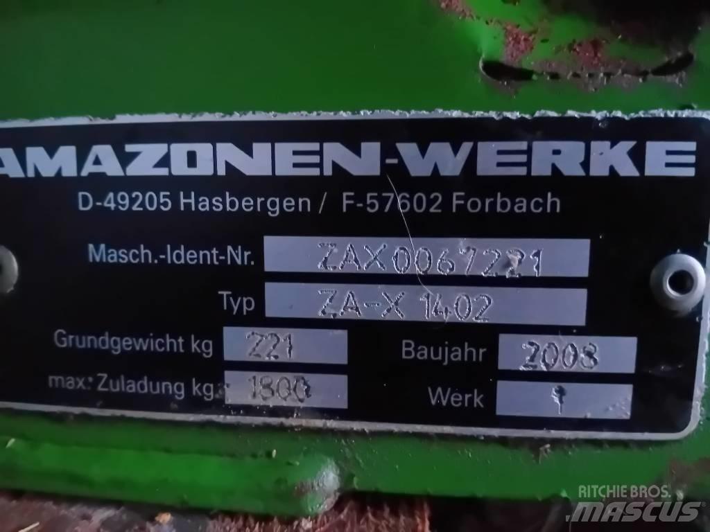 Amazone ZA-X 1402 معدات فرد المواد المعدنية