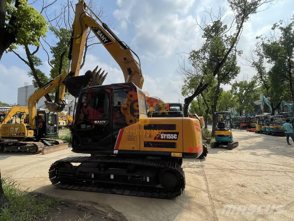 Sany SY 155 C حفارات زحافة