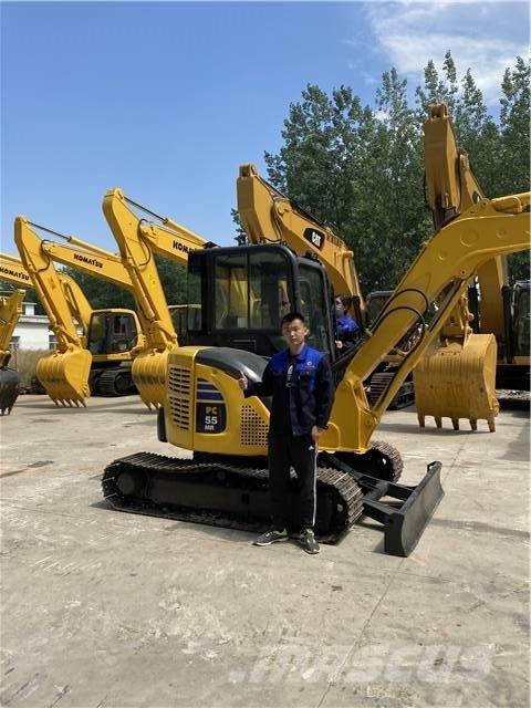 Komatsu PC 55 حفارات صغيرة أقل من 7 طن (حفارات صغيرة)
