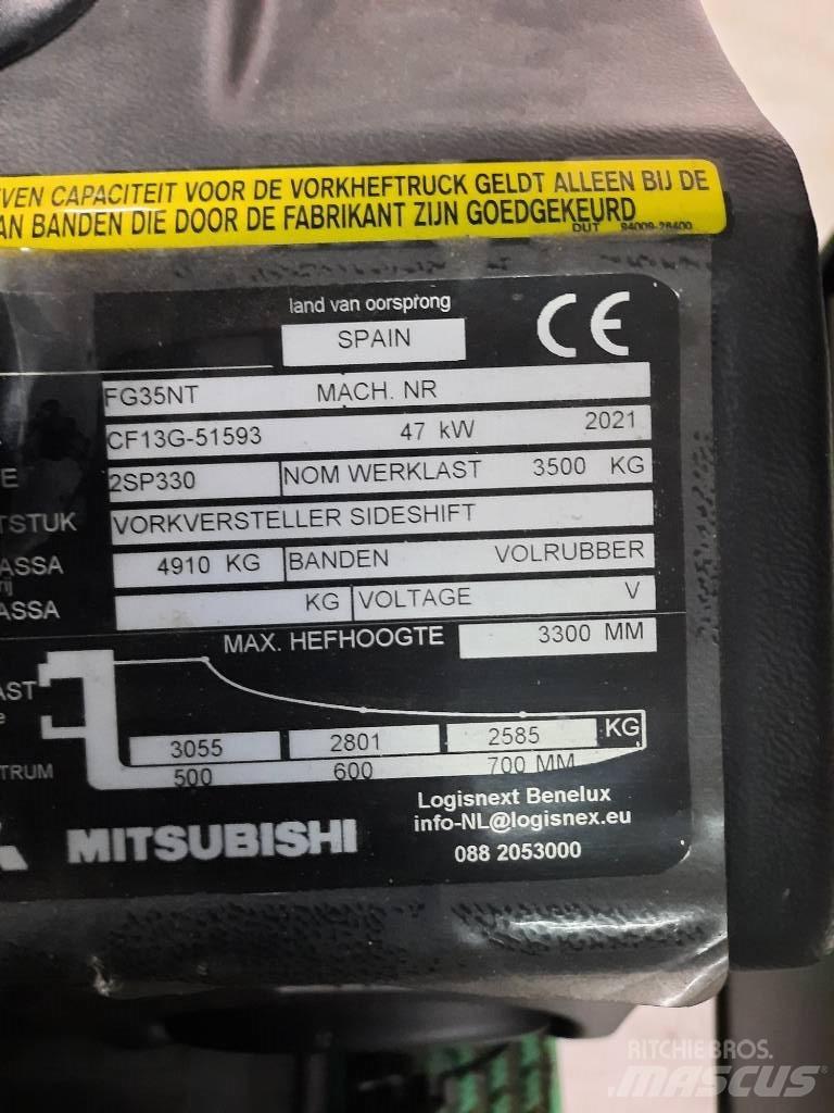 Mitsubishi FG35NT شاحنات LPG