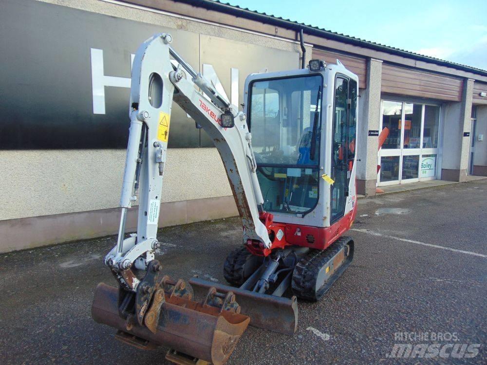 Takeuchi TB 216 حفارات صغيرة أقل من 7 طن (حفارات صغيرة)