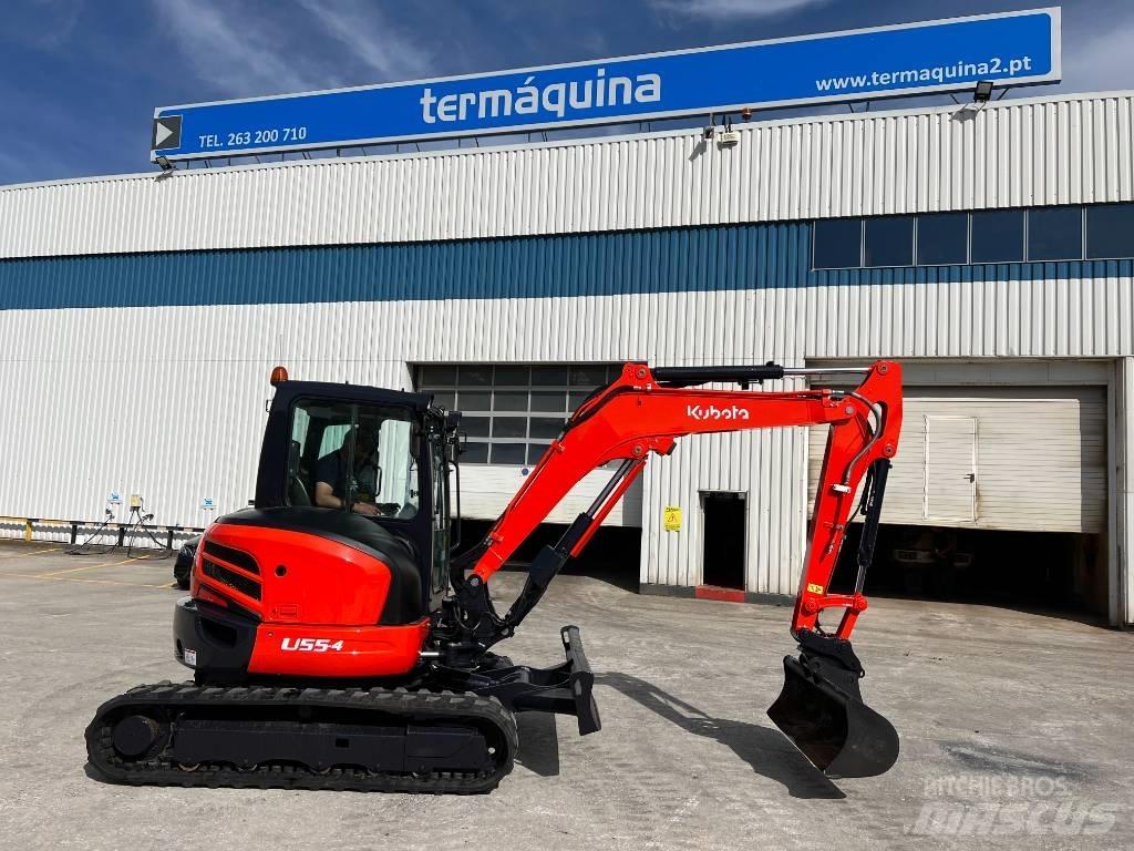 Kubota U 55-4 حفارات صغيرة أقل من 7 طن (حفارات صغيرة)