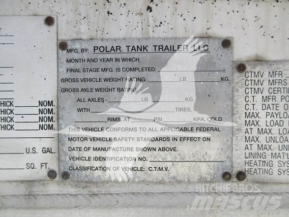 Polar TANKER نصف مقطورات مقطورة 