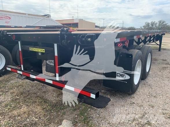 Wade FLAT BED نصف مقطورات مسطحة / مفصلية الجوانب