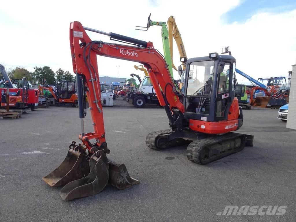 Kubota KX121-3 حفارات صغيرة أقل من 7 طن (حفارات صغيرة)