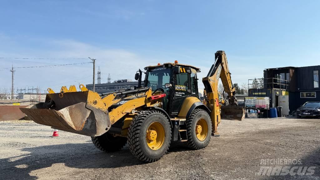 CAT 434 لوادر ذات جرافات عكسية