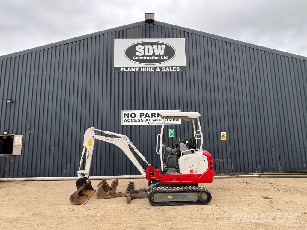 Takeuchi TB 216 حفارات صغيرة أقل من 7 طن (حفارات صغيرة)
