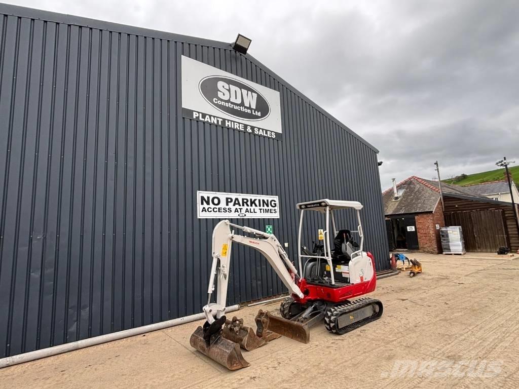 Takeuchi TB 216 حفارات صغيرة أقل من 7 طن (حفارات صغيرة)