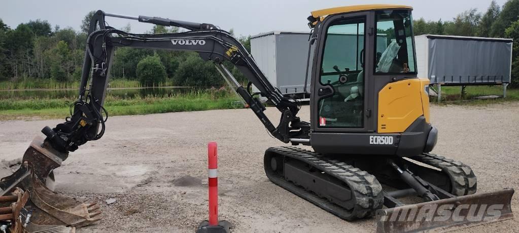 Volvo ECR 50 D حفارات صغيرة أقل من 7 طن (حفارات صغيرة)