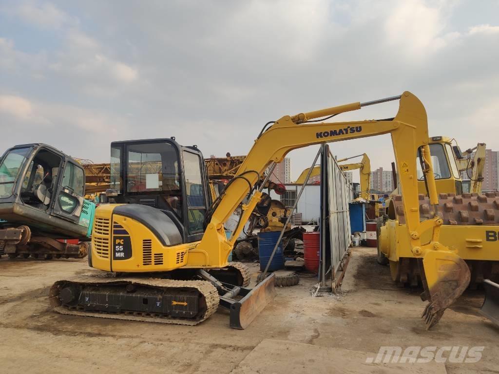 Komatsu PC 55 MR حفارات صغيرة أقل من 7 طن (حفارات صغيرة)